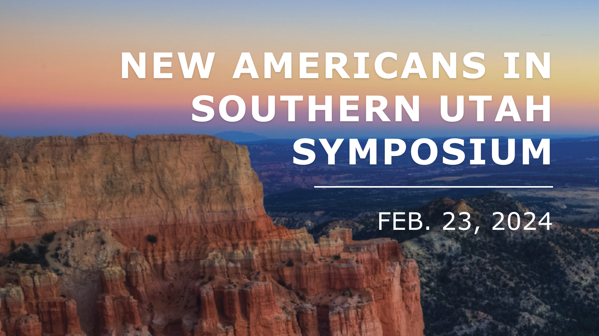 Featured image for “New Americans in Southern Utah Symposium: Bridging Talent Pipelines for Economic Growth”