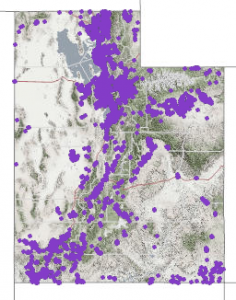 Featured image for “December Map of the Month: Utah’s Address Points, a Critical Digital Asset”