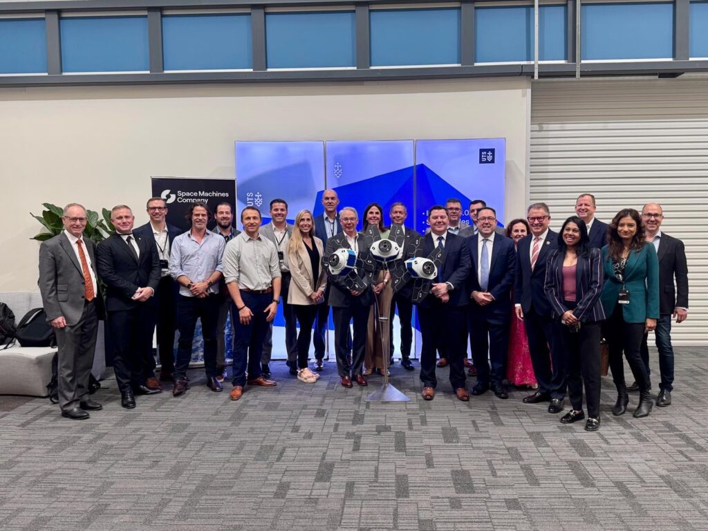 Group photo during Gov. Cox's trade mission