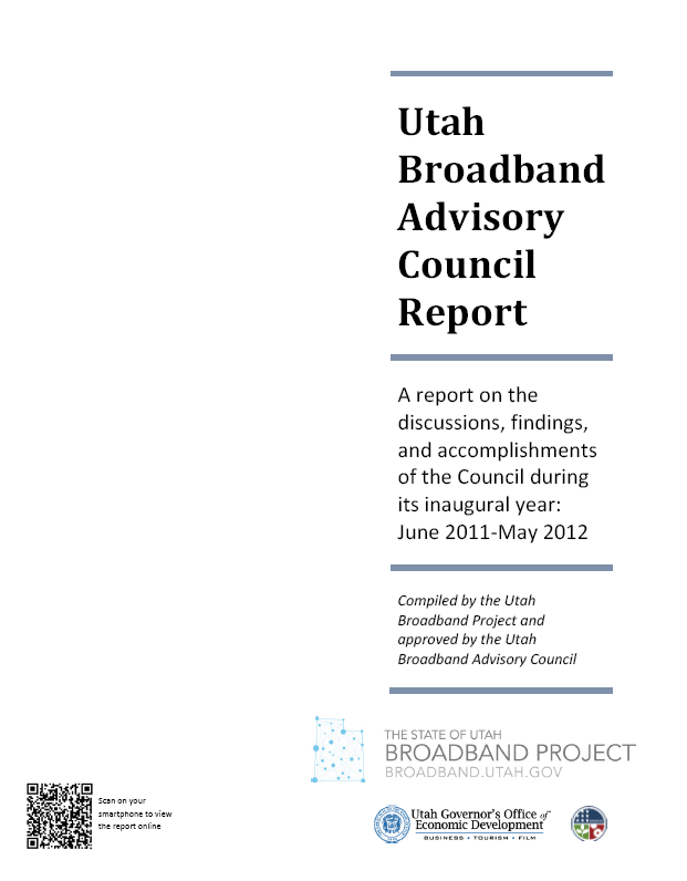 Featured image for “Utah Broadband Project Releases Advisory Council Report”