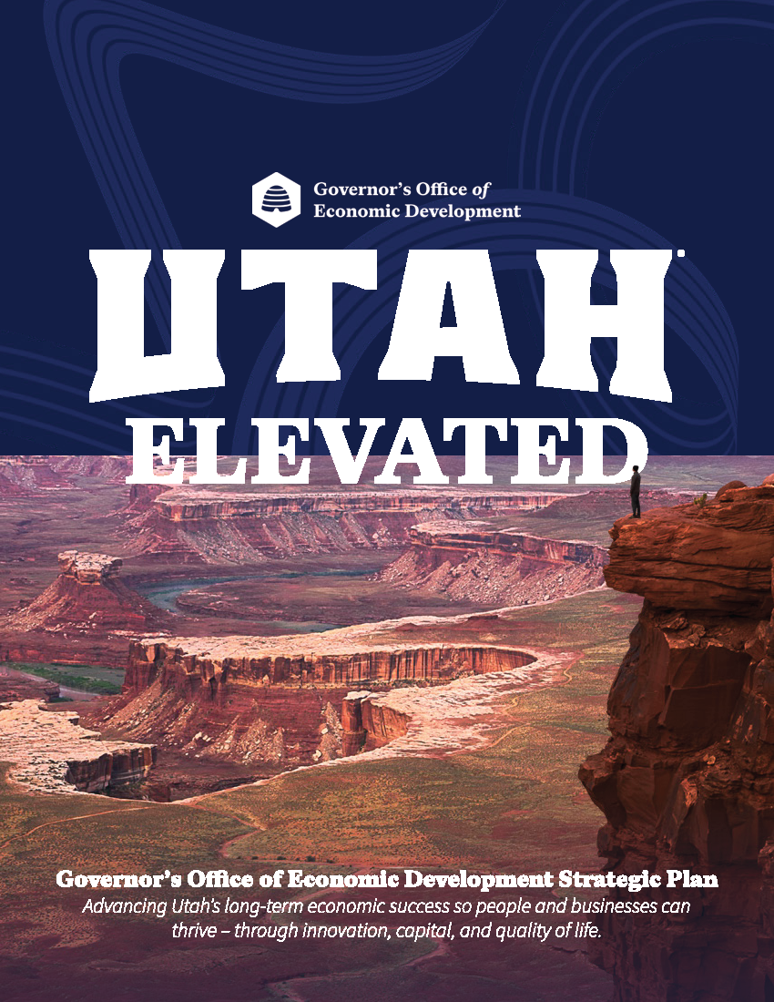 Utah Elevated strategic plan cover